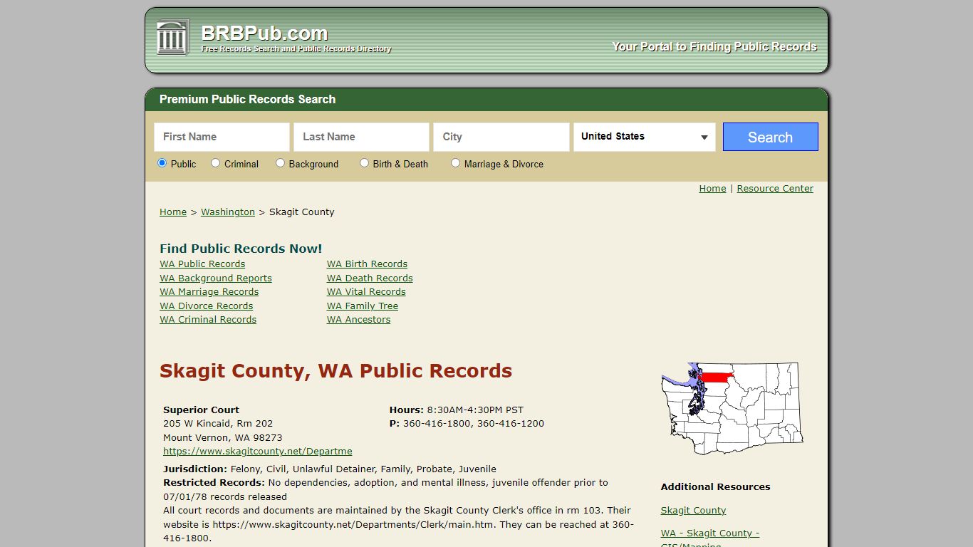 Skagit County Public Records | Search Washington ...